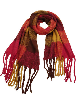 TIGER TREE Aberdeen Scarf - Red scarf - Zabecca Living
