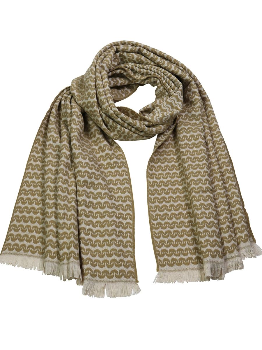 TIGER TREE Alpine Scarf - Mustard scarf - Zabecca Living