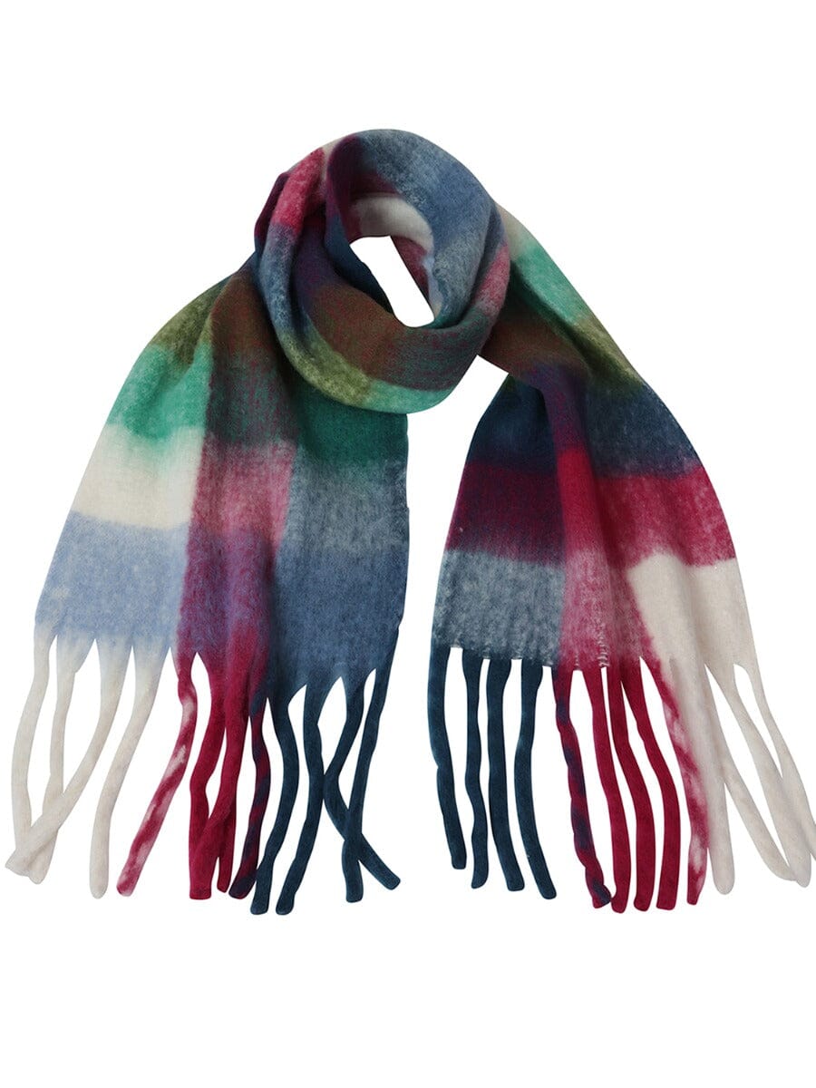 TIGER TREE Checkers Scarf - Garden scarf - Zabecca Living