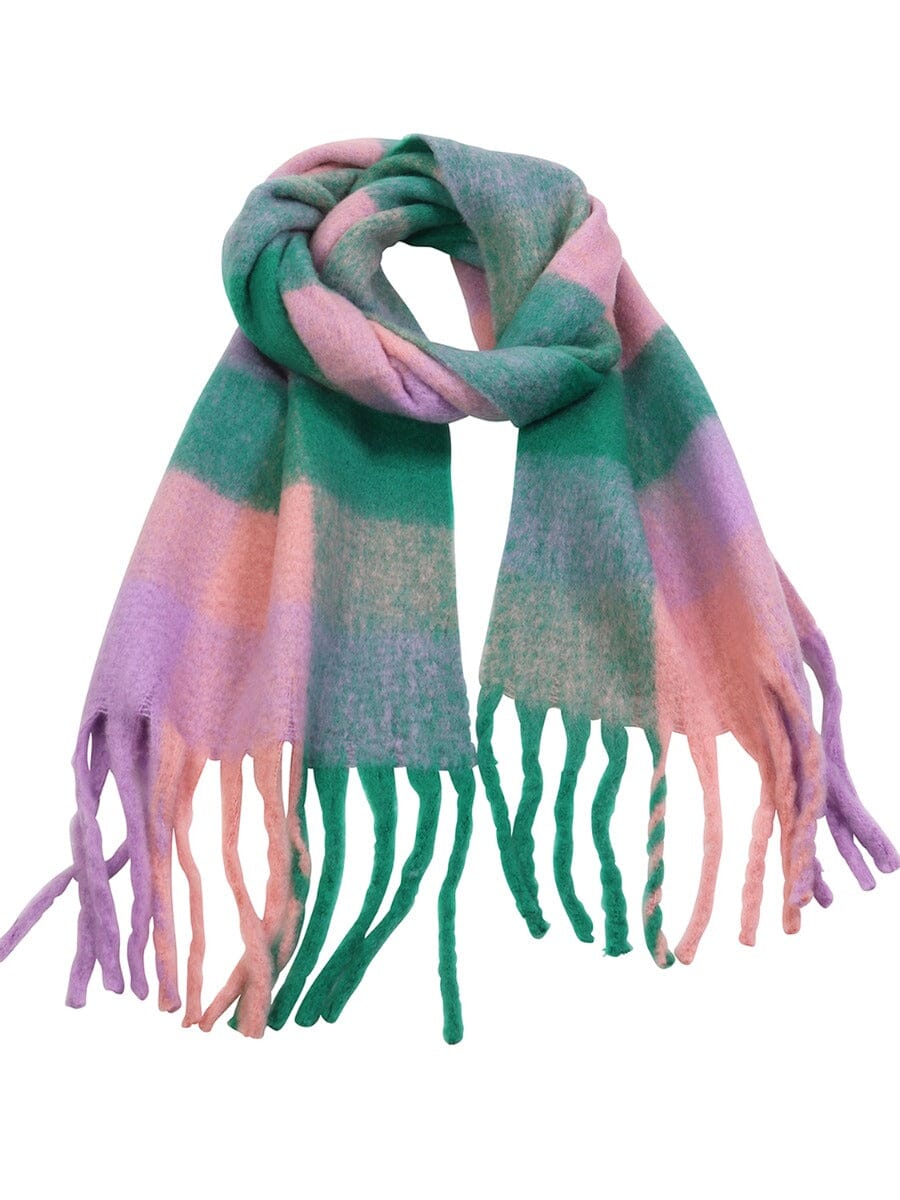 TIGER TREE Checkers Scarf - Tea Party scarf - Zabecca Living