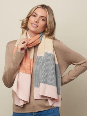 TIGER TREE London Scarf - Rose scarf - Zabecca Living