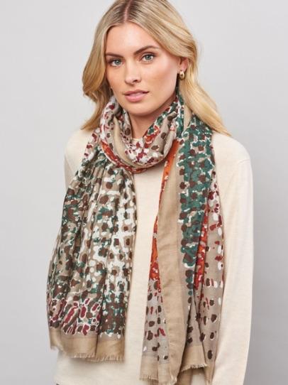 TIGER TREE Nullabor Scarf - Khaki scarf - Zabecca Living
