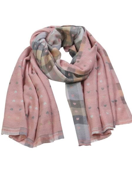 TIGER TREE Piccolo Romance Scarf - Pink scarf - Zabecca Living