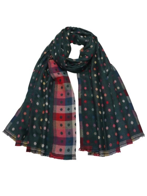 TIGER TREE She's Dotty Scarf - Forest scarf - Zabecca Living