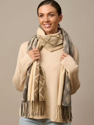 TIGER TREE Soho Scarf - Grey scarf - Zabecca Living