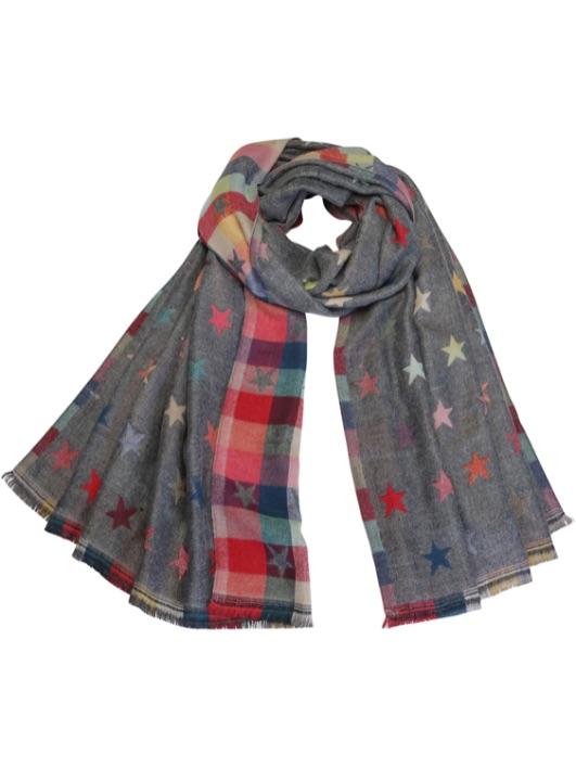 TIGER TREE Starry Night Scarf - Smoke scarf - Zabecca Living