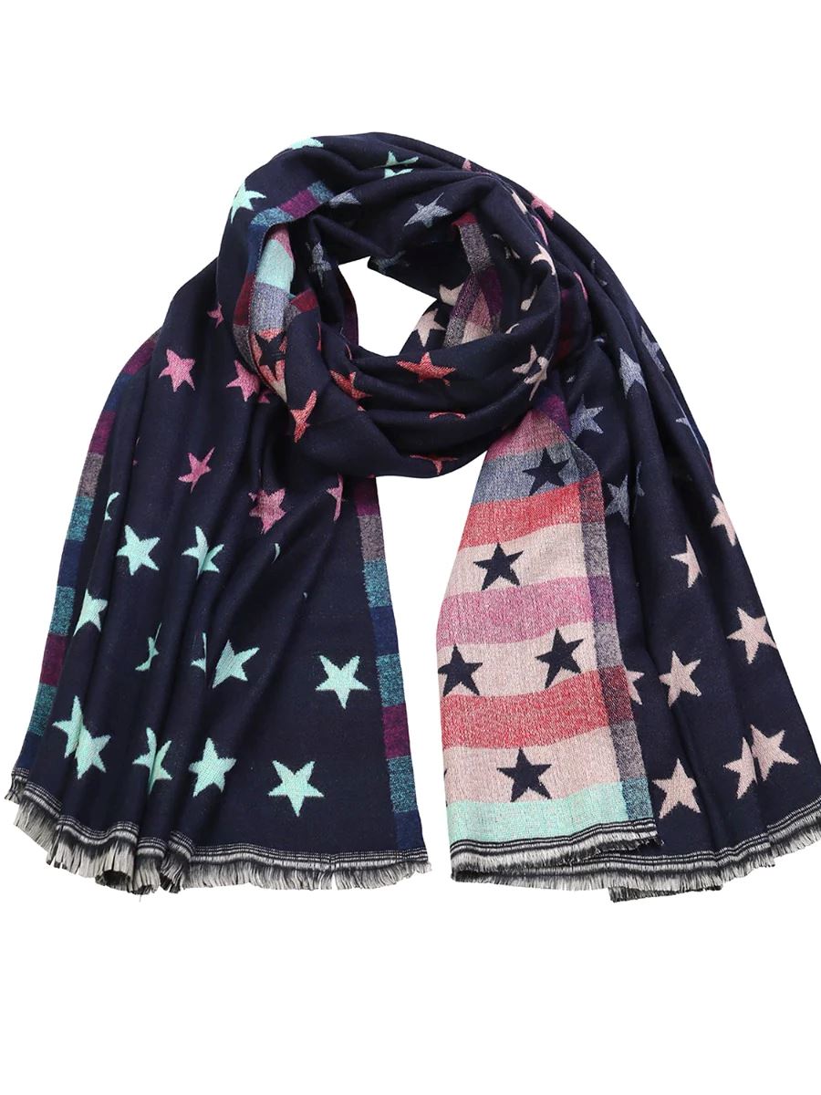 TIGER TREE Starstruck Scarf - Navy scarf - Zabecca Living