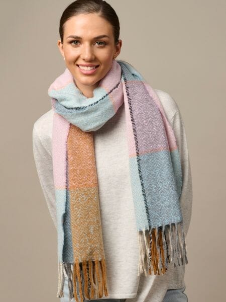 TIGER TREE Stockholm Scarf - Lilac scarf - Zabecca Living