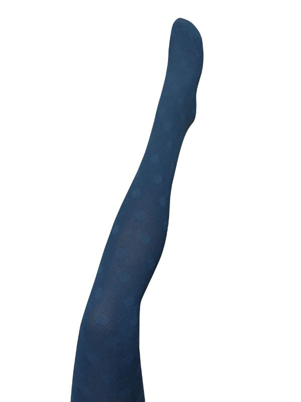 TIGHTOLOGY Cirque Cotton Tights - Navy Socks - Zabecca Living
