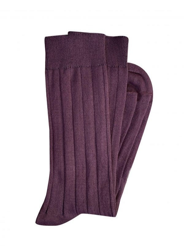 TIGHTOLOGY Linea Mid Socks - Burgundy Socks - Zabecca Living