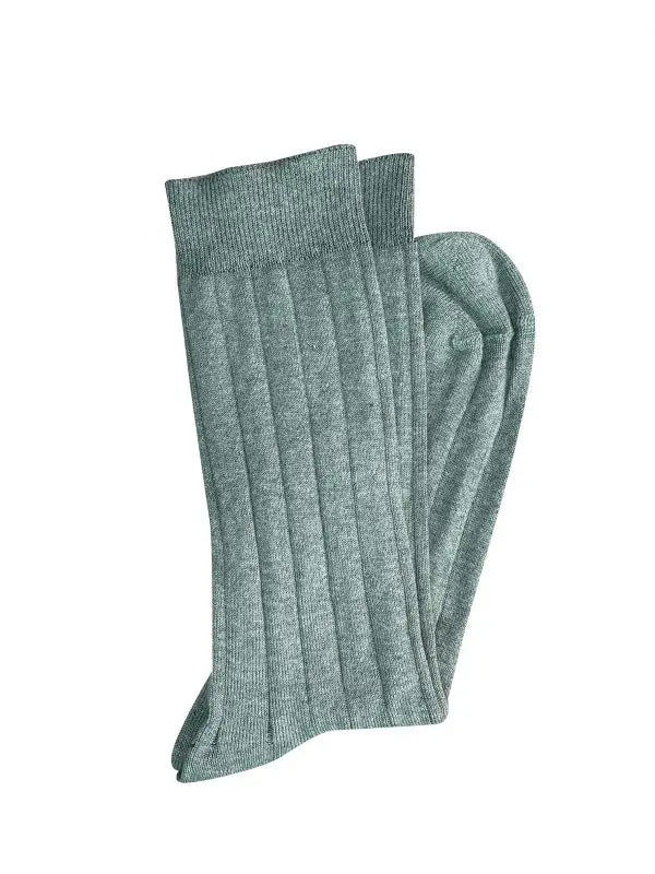 TIGHTOLOGY Linea Mid Socks - Green Socks - Zabecca Living