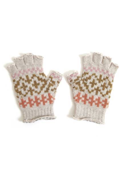 UIMI Alice Fingerless Merino Gloves - Mushroom GLOVES - Zabecca Living