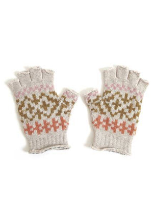 UIMI Alice Fingerless Merino Gloves - Mushroom GLOVES - Zabecca Living