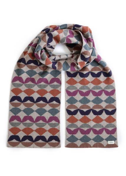 UIMI Beau Merino Scarf - Aubergine scarf - Zabecca Living