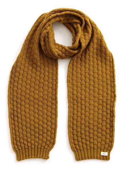 UIMI Bellamy Merino Scarf - Brass scarf - Zabecca Living