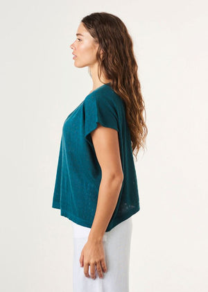 UIMI Elody Cashmere and Cotton Top - Dove Jumpers + Knitwear - Zabecca Living