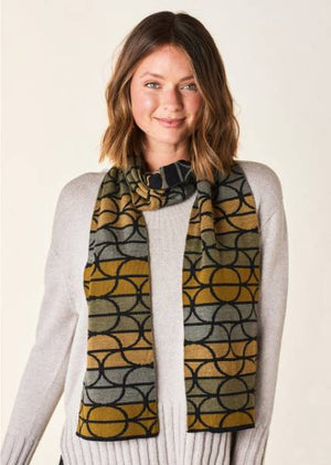 UIMI Kennedy Merino Scarf - Saffron scarf - Zabecca Living