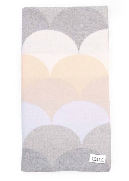 UIMI Memphis Merino Wool Bassinet Blanket - Salt BABY BLANKET - Zabecca Living
