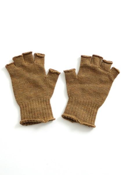 UIMI Milo Fingerless Merino Gloves - Nutmeg GLOVES - Zabecca Living