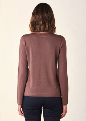 UIMI Phoebe Merino Top - Clay Jumpers + Knitwear - Zabecca Living