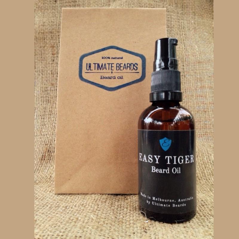 ULTIMATE BEARDS Easy Tiger Beard Oil Mens Body - Zabecca Living