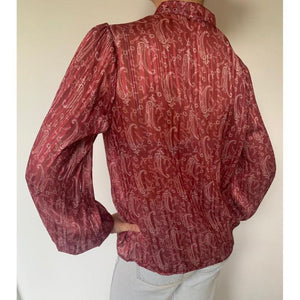 URBAN LUXURY Berry Lurex Shirt - O/S Shirts & Blouses - Zabecca Living