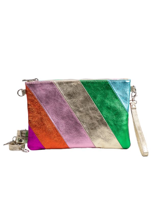 URBAN LUXURY Foiled Party Clutch - Circus Combo bag - Zabecca Living