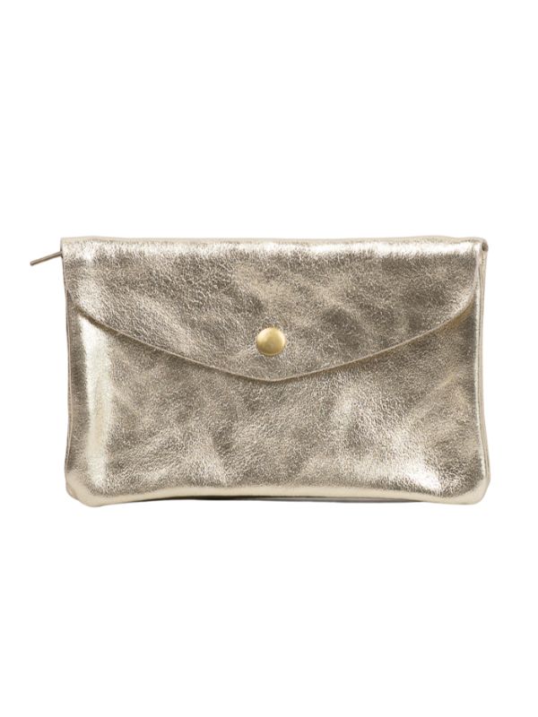 URBAN LUXURY Foiled Phone Wallet - Gold bag - Zabecca Living