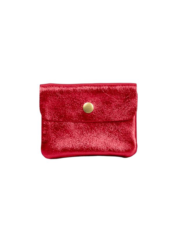 URBAN LUXURY Foiled Small Wallet - Red WALLET - Zabecca Living