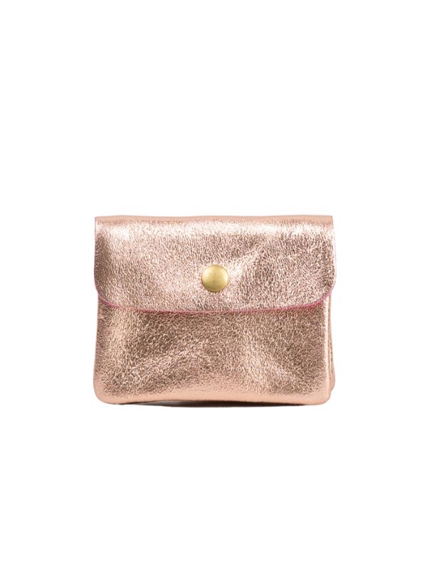 Urban Luxury | Foiled Small Wallet - Rose Gold | Zabecca Living