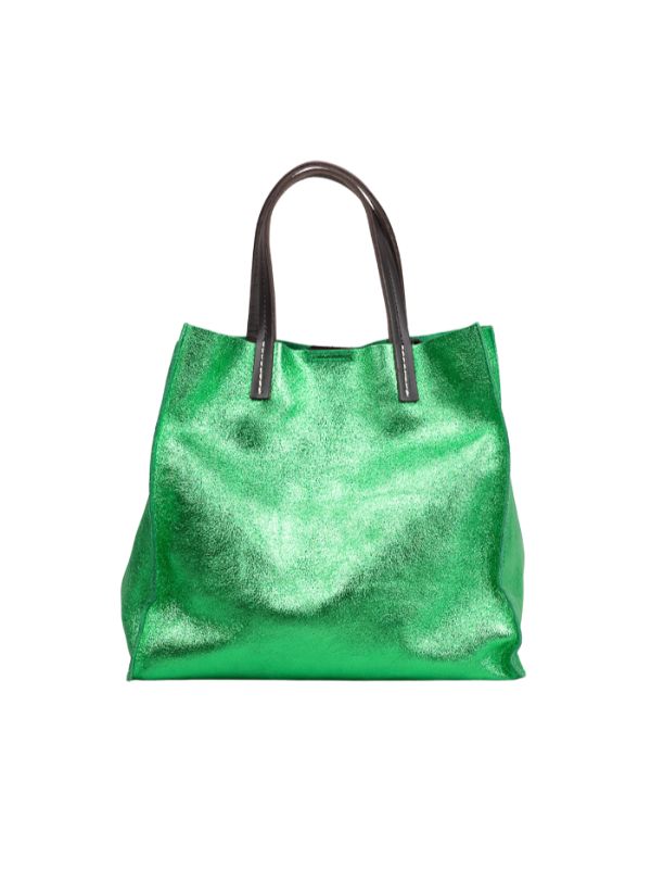 URBAN LUXURY Foiled Tote Bag - Emerald bag - Zabecca Living