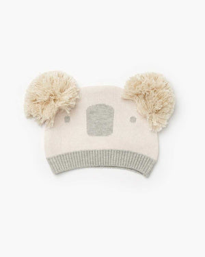 WALNUT Koala Beanie - Pale Pink Baby Hat - Zabecca Living