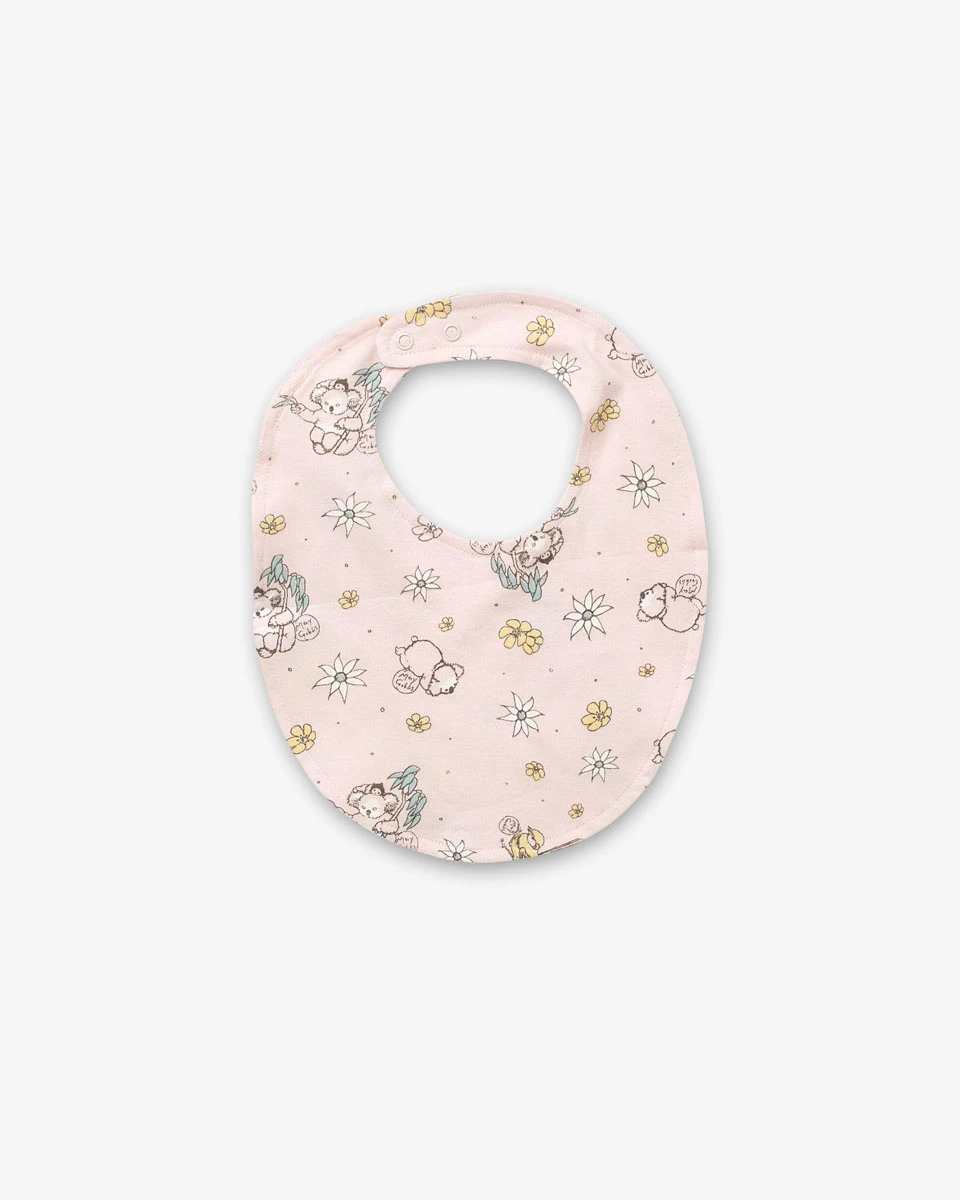 WALNUT May Gibbs Brooklyn Bib - Whisper BABY CLOTHING - Zabecca Living