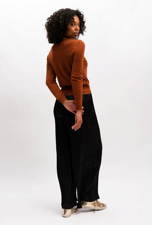WE ARE THE OTHERS Ava Lurex Knit - Bronze Jumpers + Knitwear - Zabecca Living