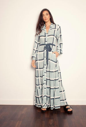 WE ARE THE OTHERS Button Thru Maxi Dress DRESS - Zabecca Living