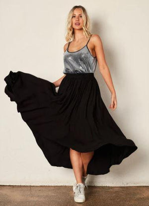 WE ARE THE OTHERS The Full Circle Skirt - Black Skirt - Zabecca Living