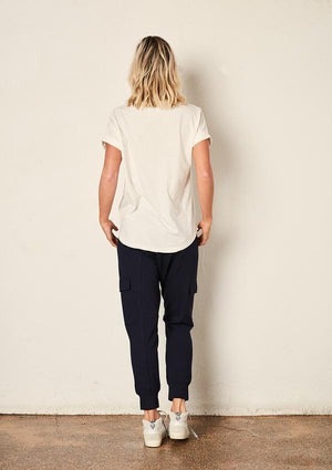 WE ARE THE OTHERS The Staple Deep Relaxed Tee - White Tees - Zabecca Living