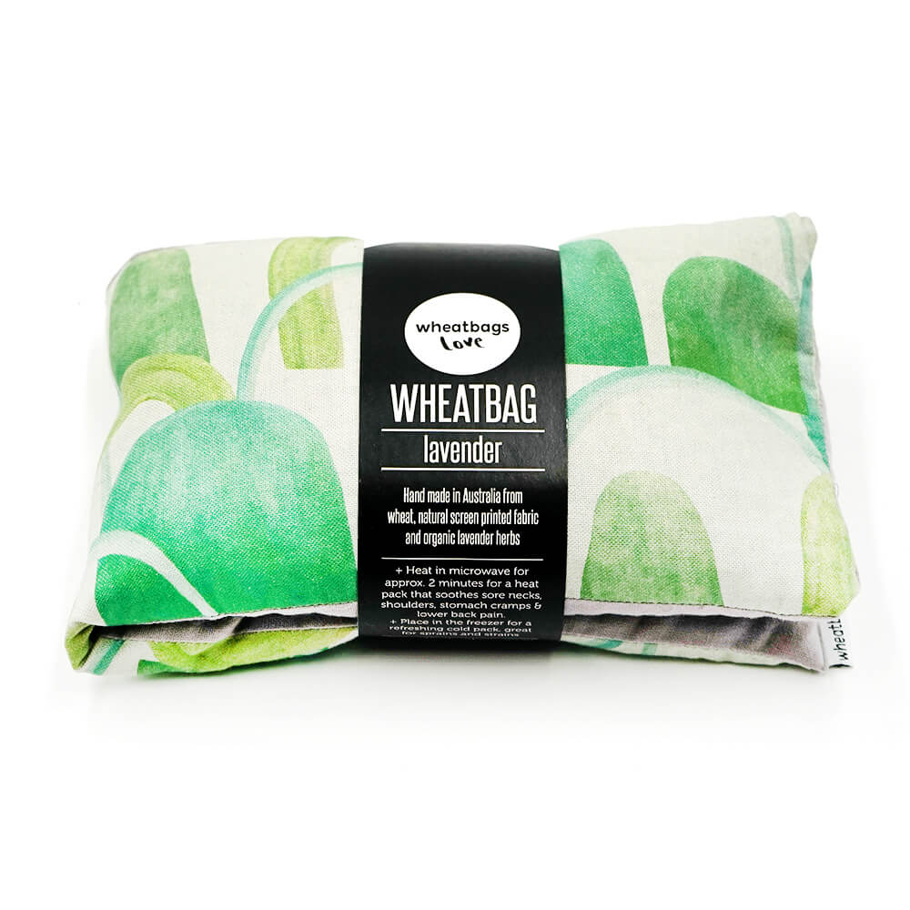WHEATBAGS LOVE Wheatbag Arches Green - Clove Heat Pillow - Zabecca Living