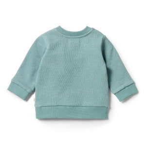 WILSON AND FRENCHY Organic French Terry Sweat - Arctic BABY CLOTHING - Zabecca Living