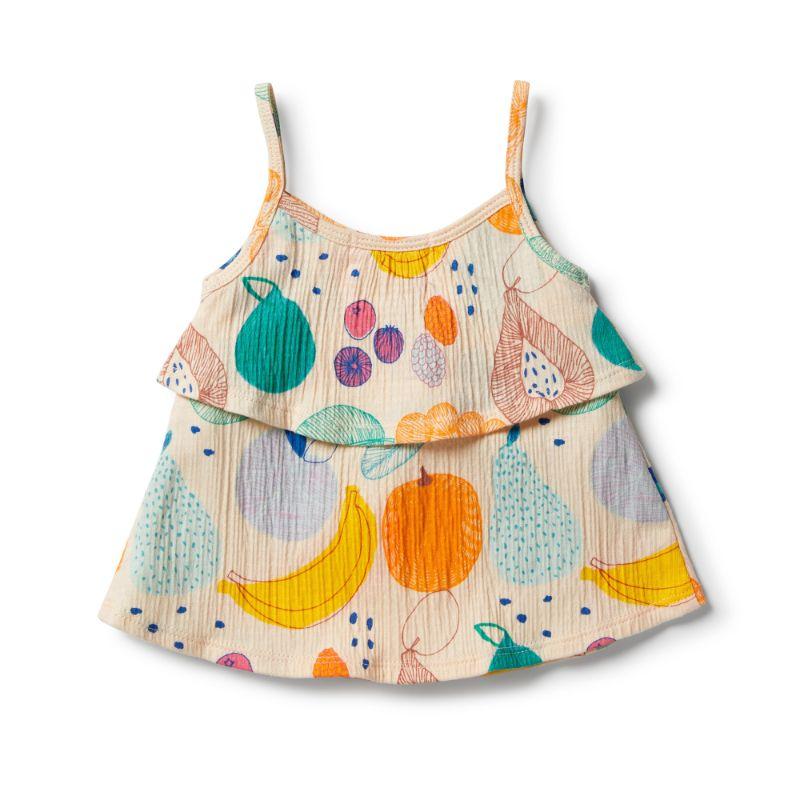 WILSON & FRENCHY Fruit Loop Ruffle Tank BABY CLOTHING - Zabecca Living