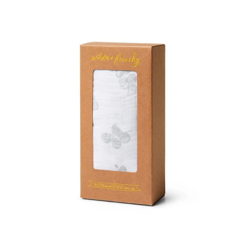 WILSON & FRENCHY Little Eucalyptus Muslin Wrap Sleep and Bedding - Zabecca Living