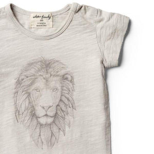 WILSON & FRENCHY Little Lion Growsuit BABY CLOTHING - Zabecca Living