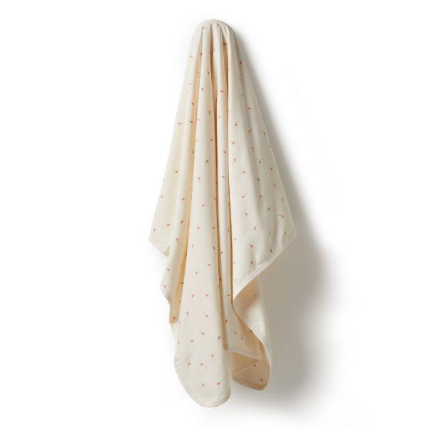 WILSON & FRENCHY Organic Bunny Rug - Little Blossom BABY BLANKET - Zabecca Living