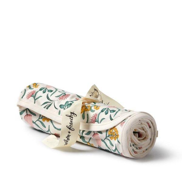 WILSON & FRENCHY Organic Bunny Rug - Nixie Fleur BABY BLANKET - Zabecca Living