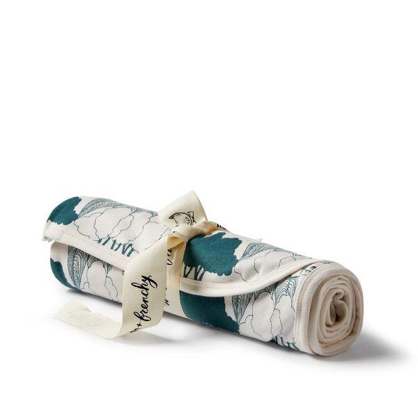WILSON & FRENCHY Organic Bunny Rug - Wild Wilderness BABY BLANKET - Zabecca Living