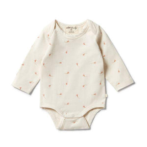 WILSON & FRENCHY Organic Envelope Bodysuit - Little Blossom BABY CLOTHING - Zabecca Living