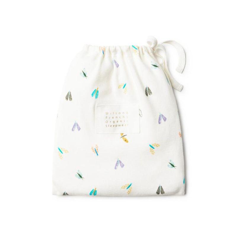 WILSON & FRENCHY Organic Flutter Long Sleeve Pyjama Set Kids Pyjamas - Zabecca Living