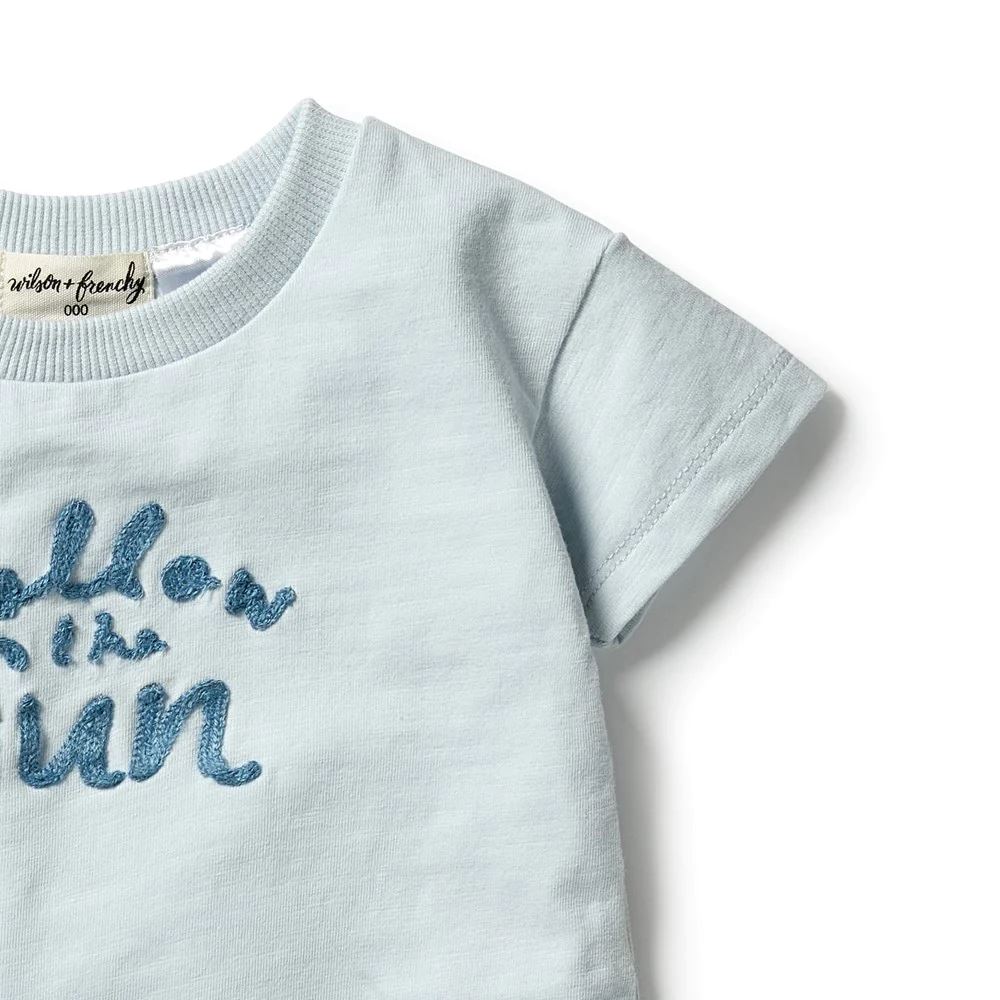 WILSON &amp; FRENCHY Organic Growsuit - Follow The Sun BABY CLOTHING - Zabecca Living