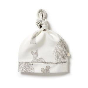 WILSON & FRENCHY Organic Knot Hat - Welcome To The World Baby Hat - Zabecca Living