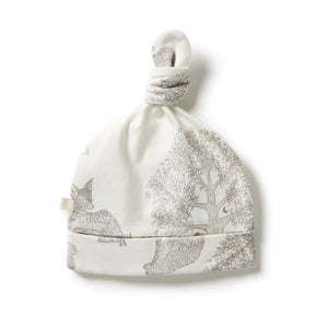 WILSON & FRENCHY Organic Knot Hat - Welcome To The World Baby Hat - Zabecca Living